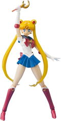 S.H.Figuarts Sailor Moon Non Scale Pre-Painted PVC Figure: Sailor Moon (First Edition Version) thumbnail 1