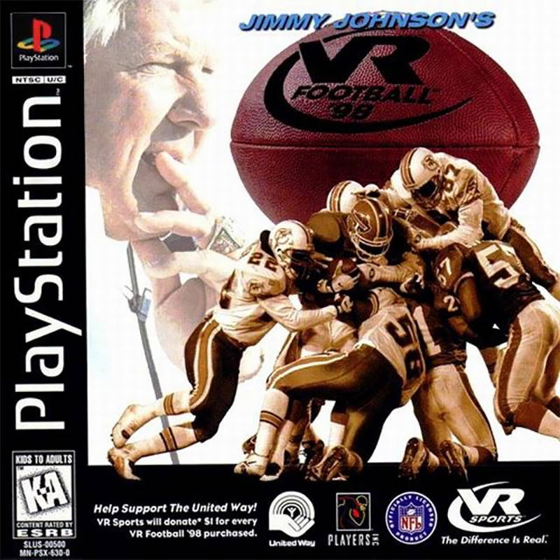 Jimmy Johnson VR Football '98 — Import Game Deal