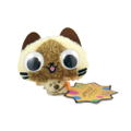 Capcom Monster Hunter Airou Kyoro-Kyoro Mascot Key Ring: Airou thumbnail 1