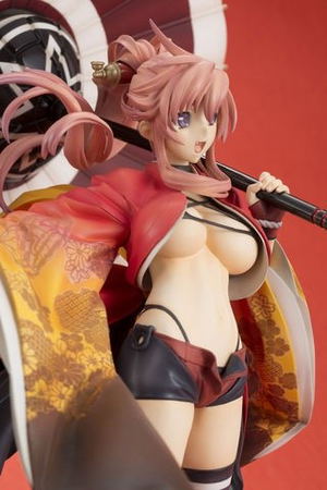 Hyakka Ryoran Samurai Girls 1/8 Scale Pre-Painted PVC Figure: Keiji Maeda_