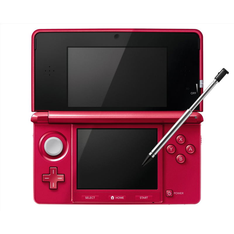 Nintendo 3DS (Metallic Red) image 1