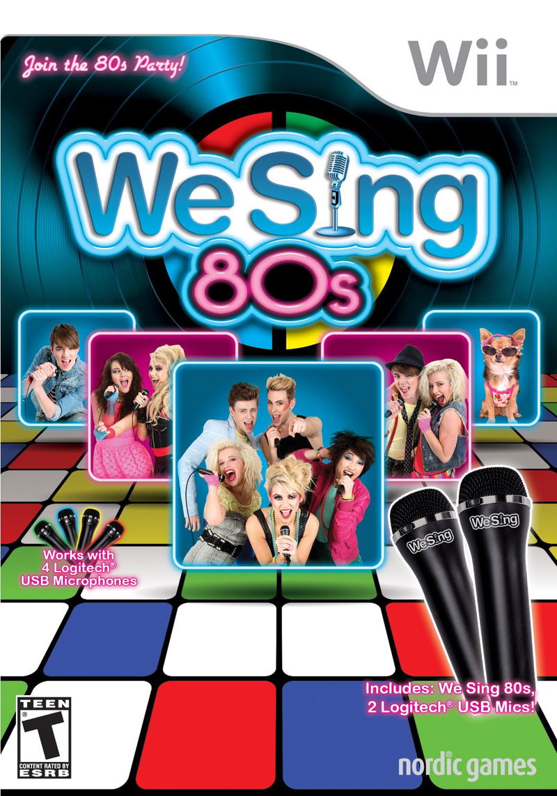 We Sing: 80s (w/ 2 Logitech USB Microphones) image 1