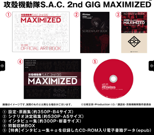 Ghost In The Shell S.A.C. 2nd GIG Complete Official Guide Maximized