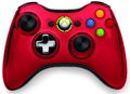 Xbox 360 Wireless Controller (Chrome Red) thumbnail 2