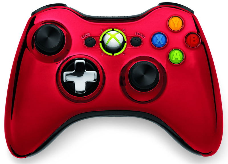 Xbox 360 Wireless Controller (Chrome Red) image 2