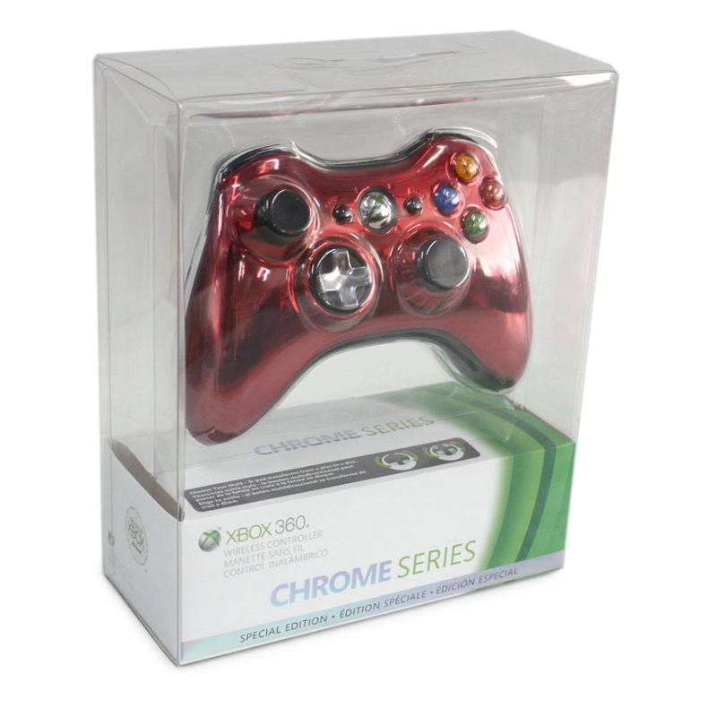 Xbox 360 Wireless Controller (Chrome Red) image 1