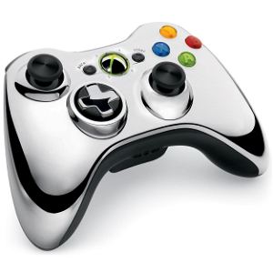 Xbox 360 Wireless Controller (Chrome Silver)
