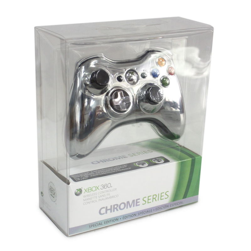 Xbox 360 Wireless Controller (Chrome Silver) for Xbox360