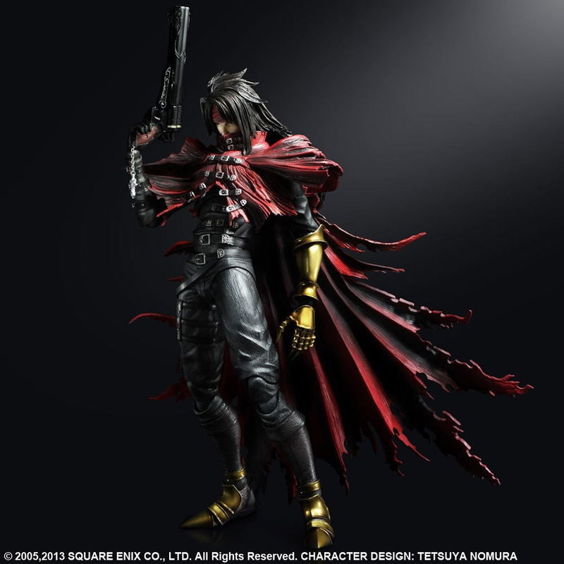 Final Fantasy VII Advent Children Play Arts Kai Non Scale Pre-Painted Figure: Vincent Valentine image 3