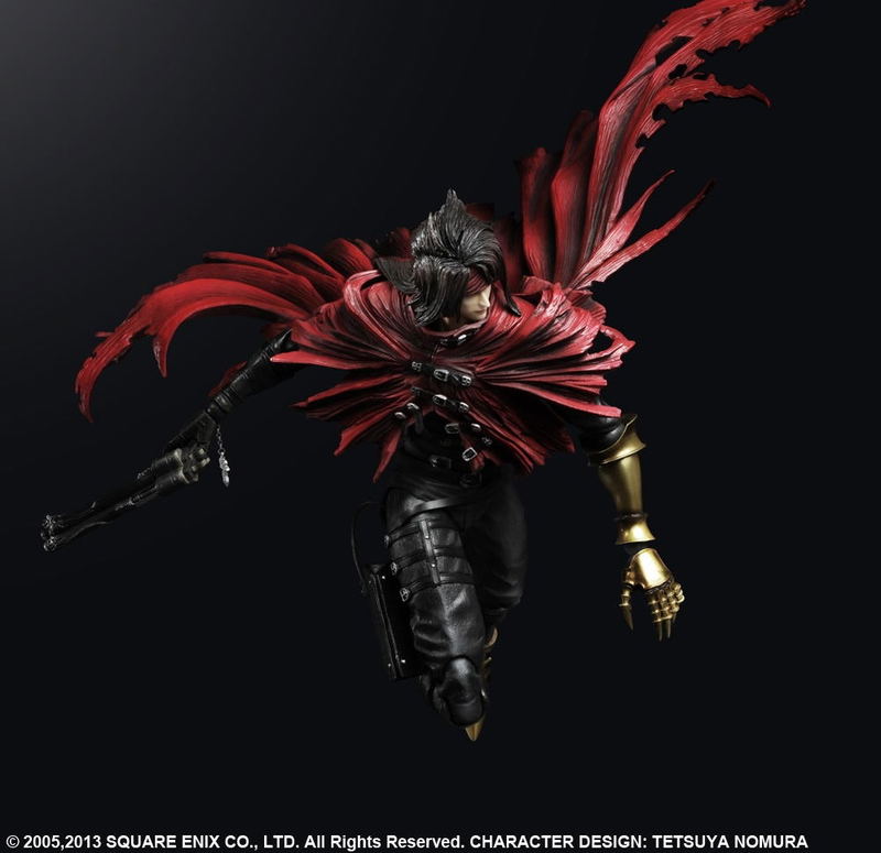 Final Fantasy VII Advent Children Play Arts Kai Non Scale Pre-Painted Figure: Vincent Valentine image 6