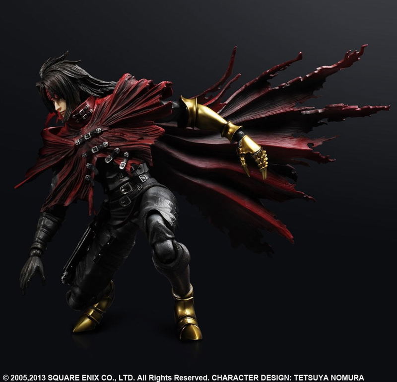 Final Fantasy VII Advent Children Play Arts Kai Non Scale Pre-Painted Figure: Vincent Valentine image 7