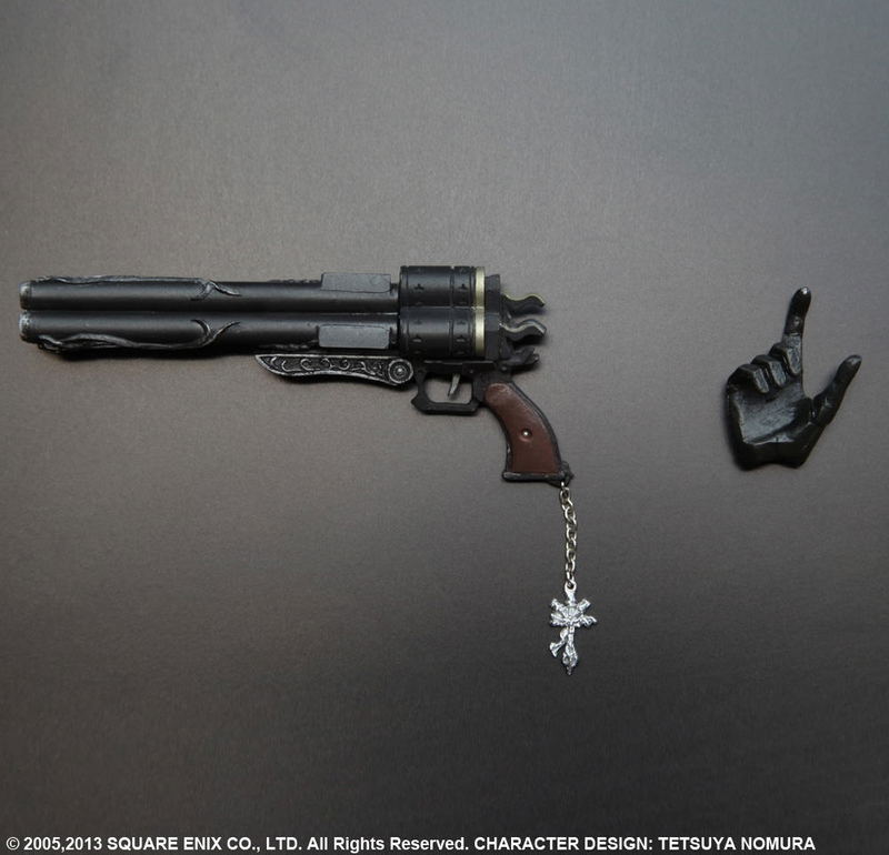 Final Fantasy VII Advent Children Play Arts Kai Non Scale Pre-Painted Figure: Vincent Valentine image 8
