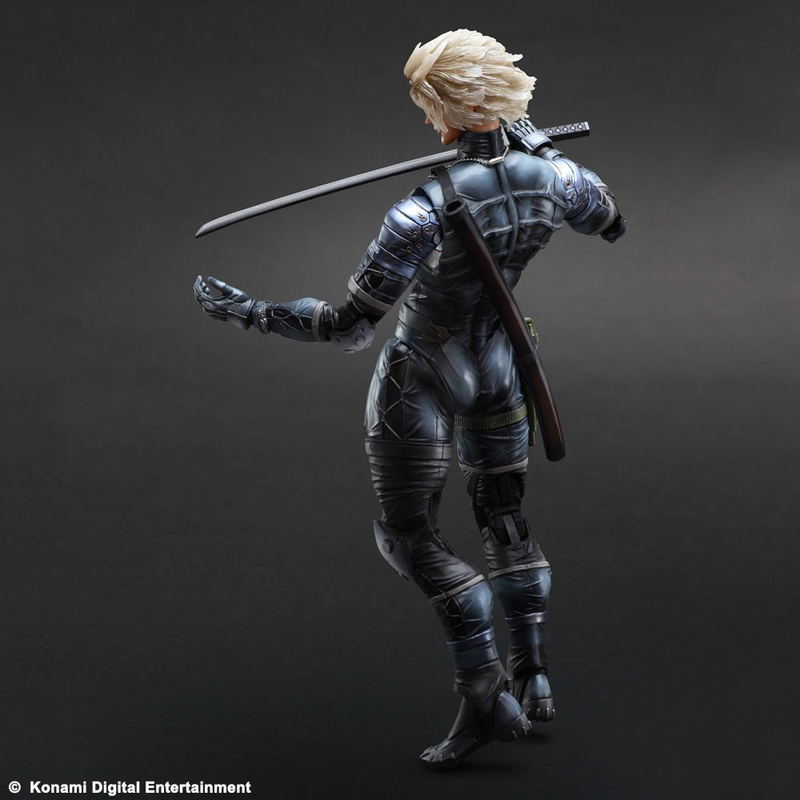 Metal Gear Solid 2 Sons of Liberty Play Arts Kai Non Scale Pre-Painted PVC Figure: Raiden image 5