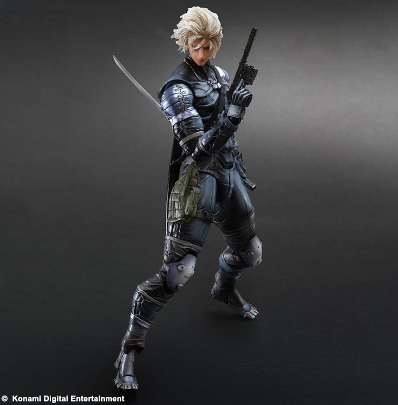 Metal Gear Solid 2 Sons of Liberty Play Arts Kai Non Scale Pre-Painted PVC Figure: Raiden image 6