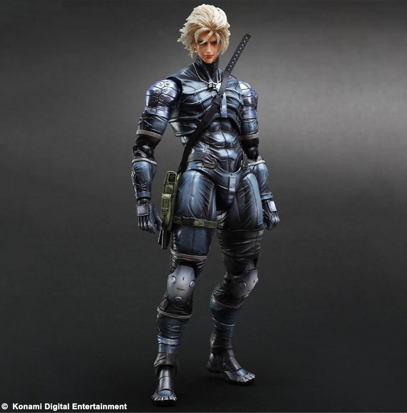 Metal Gear Solid 2 Sons of Liberty Play Arts Kai Non Scale Pre-Painted PVC Figure: Raiden image 2