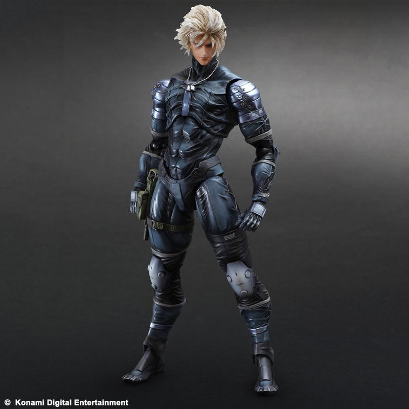 Metal Gear Solid 2 Sons of Liberty Play Arts Kai Non Scale Pre-Painted PVC Figure: Raiden image 3