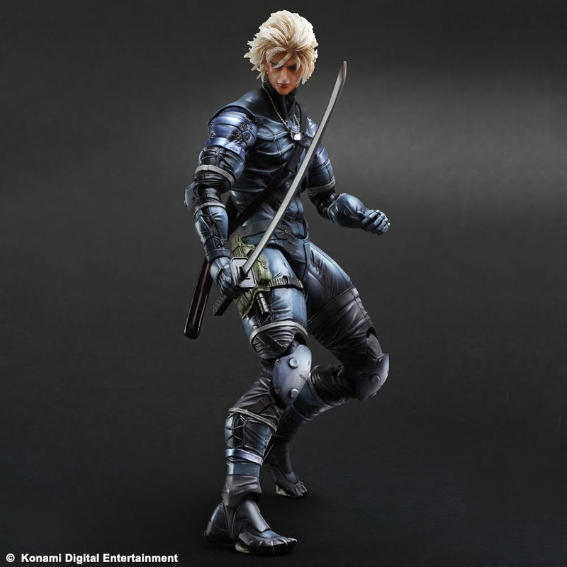 Metal Gear Solid 2 Sons of Liberty Play Arts Kai Non Scale Pre-Painted PVC Figure: Raiden image 4