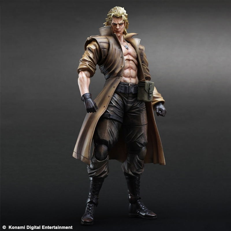 Metal Gear Solid Play Arts Kai Non Scale Pre-Painted PVC Figure: Liquid Snake image 2
