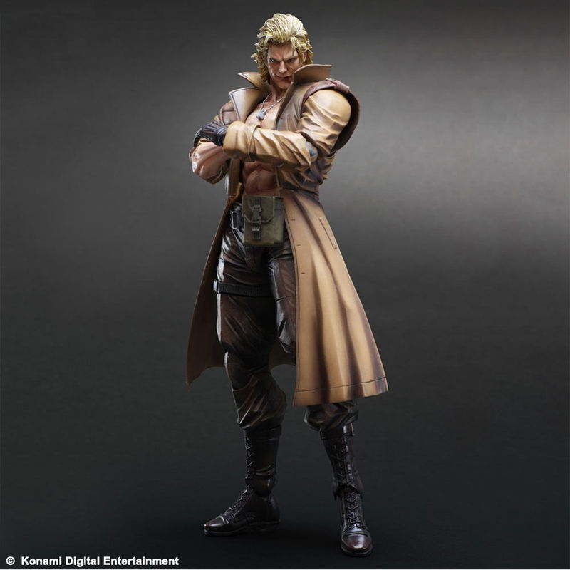 Metal Gear Solid Play Arts Kai Non Scale Pre-Painted PVC Figure: Liquid Snake image 4