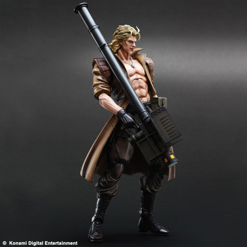 Metal Gear Solid Play Arts Kai Non Scale Pre-Painted PVC Figure: Liquid Snake image 7