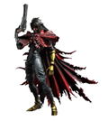 Final Fantasy VII Advent Children Play Arts Kai Non Scale Pre-Painted Figure: Vincent Valentine thumbnail 1