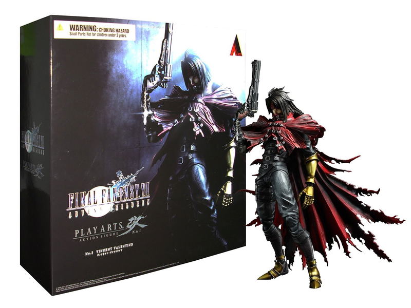 Final Fantasy VII Advent Children Play Arts Kai Non Scale Pre-Painted Figure: Vincent Valentine image 2
