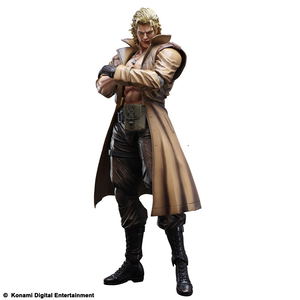 Metal Gear Solid Play Arts Kai Non Scale Pre-Painted PVC Figure: Liquid Snake_