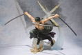 One Piece Figuarts Zero Non Scale Pre-Painted PVC Figure: Roronoa Zoro Battle Ver. Rengoku Onigiri (Re-run) thumbnail 5