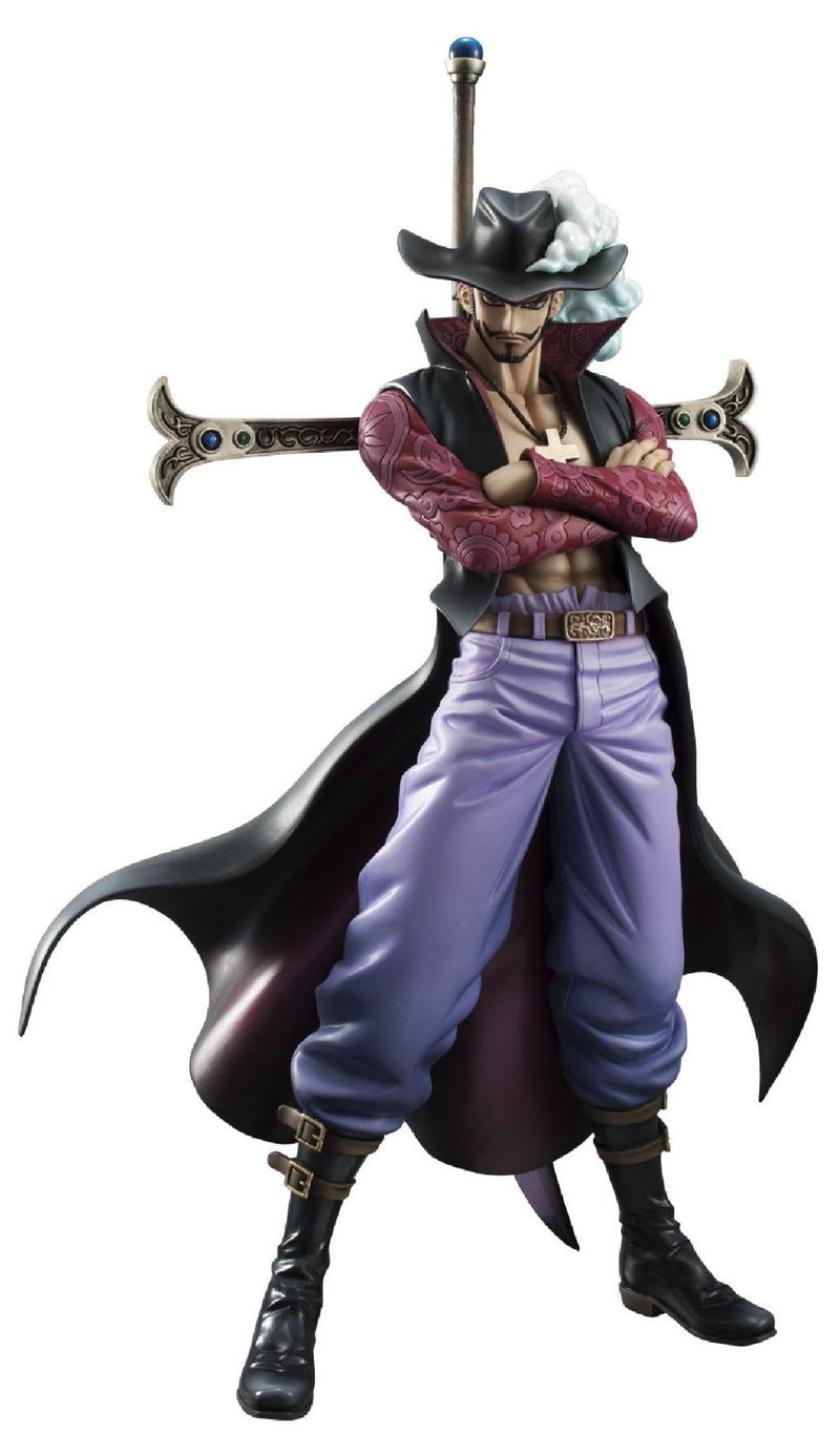Excellent Model One Piece Neo-DX - Portraits of Pirates 1/8 Scale Pre-Painted Figure: Hawk-Eye Mihawk Ver.2 (Japanese Version) image 1