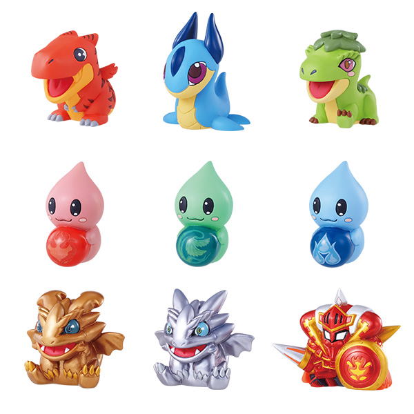 Puzzle & Dragons Collection Trading Figure: Dungeon of Beginning (Set of 10 pieces) image 1