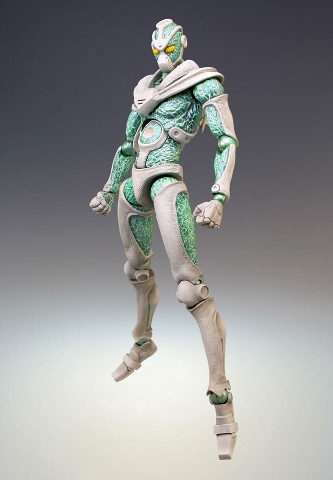 Super Figure JoJo's Bizarre Adventure Part III No. 5 Non Scale Pre-Painted PVC Figure: Hierophant Green image 1