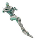 Super Figure JoJo's Bizarre Adventure Part III No. 5 Non Scale Pre-Painted PVC Figure: Hierophant Green thumbnail 2