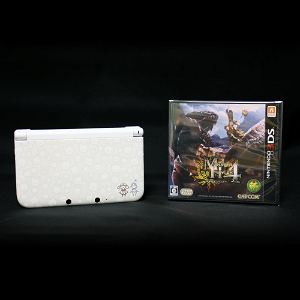 Nintendo 3DS LL [Monster Hunter 4 Special Pack] (Airu White)