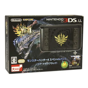 Nintendo 3DS LL [Monster Hunter 4 Special Pack] (Goa Magara Black)_