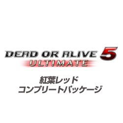 Dead or Alive 5 Ultimate [Autumn Leaf Red Complete Package]