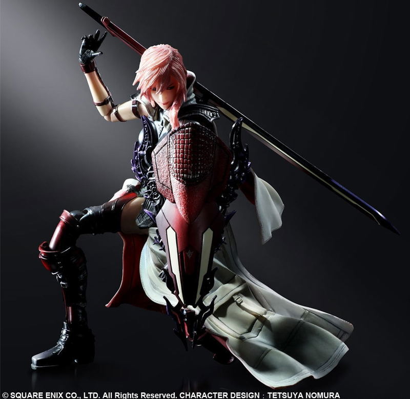 Lightning Returns: Final Fantasy XIII Play Arts Kai Non Scale Pre-Painted Figure: Lightning image 5