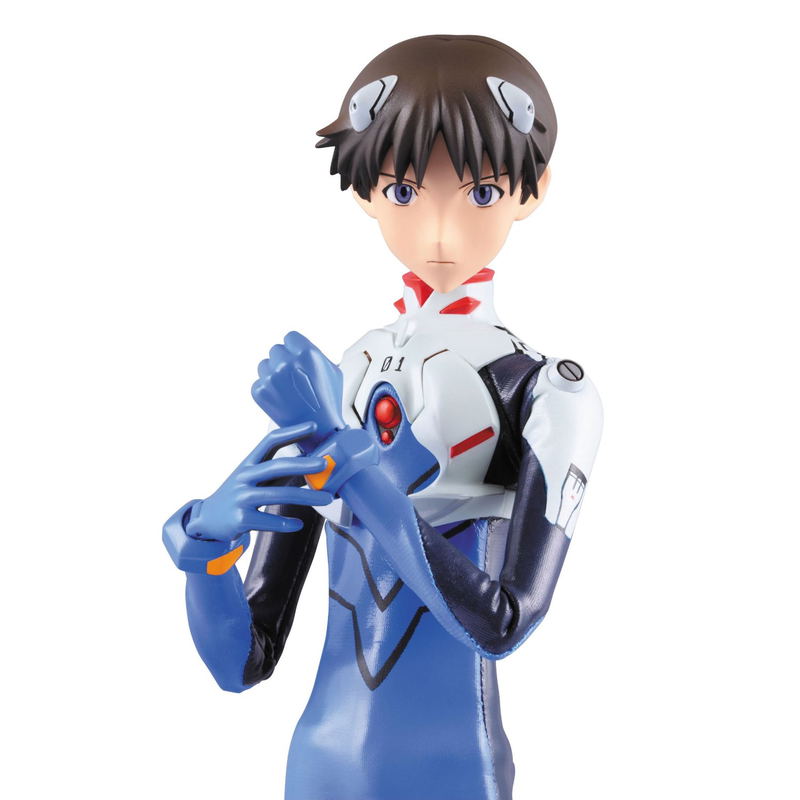 Real Action Heroes 449 Neon Genesis Evangelion Fashion Doll: Ikari Shinji (Re-run) image 2