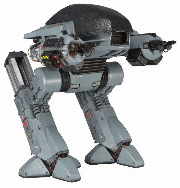 Robocop 10" Inch Pre-Painted Action Figure: ED-209 with Sound image 1