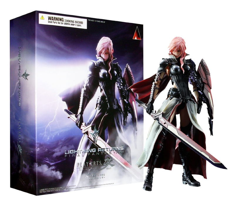 Lightning Returns: Final Fantasy XIII Play Arts Kai Non Scale Pre-Painted Figure: Lightning image 1
