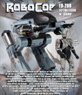 Robocop 10" Inch Pre-Painted Action Figure: ED-209 with Sound thumbnail 2