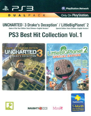 Uncharted 3: Drake's Deception (Game of the Year) + LittleBigPlanet 2 (Special Edition) (PlayStation3 the Best) (PS3 Best Hit Collection Vol. 1)_