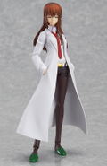 Steins;Gate figma Non Scale Pre-Painted PVC Figure: Makise Kurisu White Coat ver. thumbnail 3