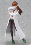 Steins;Gate figma Non Scale Pre-Painted PVC Figure: Makise Kurisu White Coat ver. thumbnail 4
