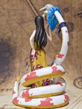 One Piece Figuarts Zero Non Scale Pre-Painted PVC Figure: Boa Hancock & Sarome Golden ver. thumbnail 4