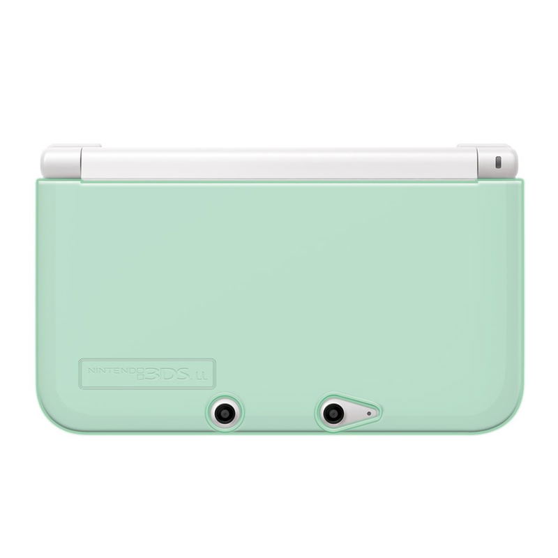 TPU Yawakata Cover for 3DS LL (Clear Mint) image 3