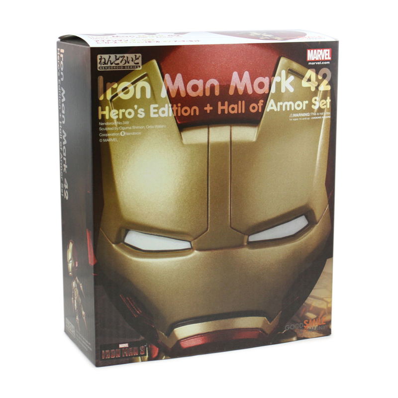Nendoroid No. 349 Iron Man Mark 42: Hero`s Edition + Hall of Armor Set image 8