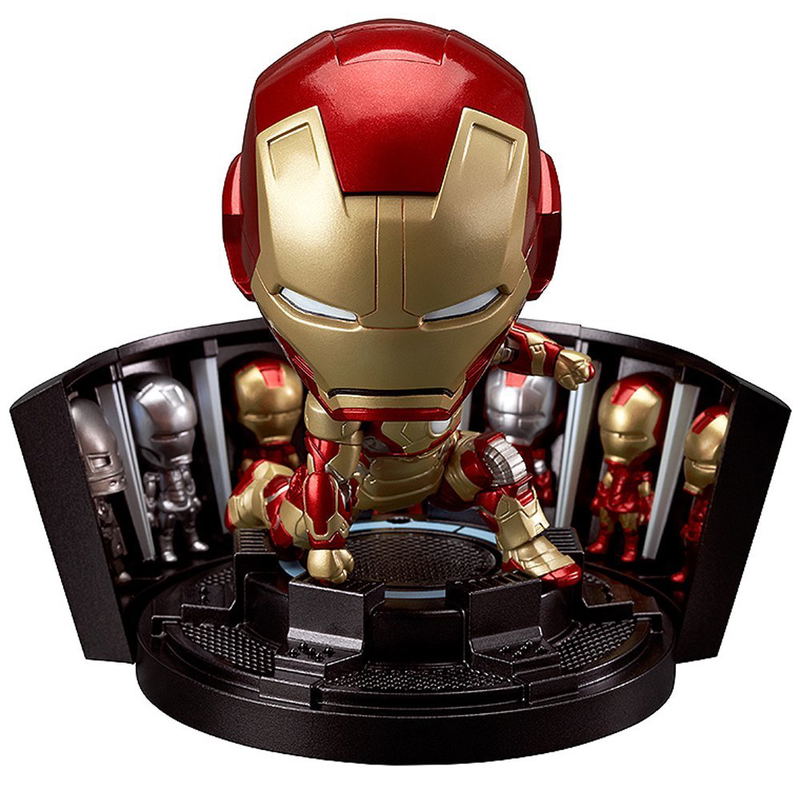 Nendoroid No. 349 Iron Man Mark 42: Hero`s Edition + Hall of Armor Set image 1