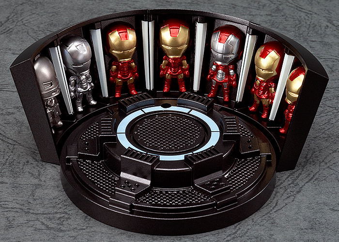 Nendoroid No. 349 Iron Man Mark 42: Hero`s Edition + Hall of Armor Set image 7