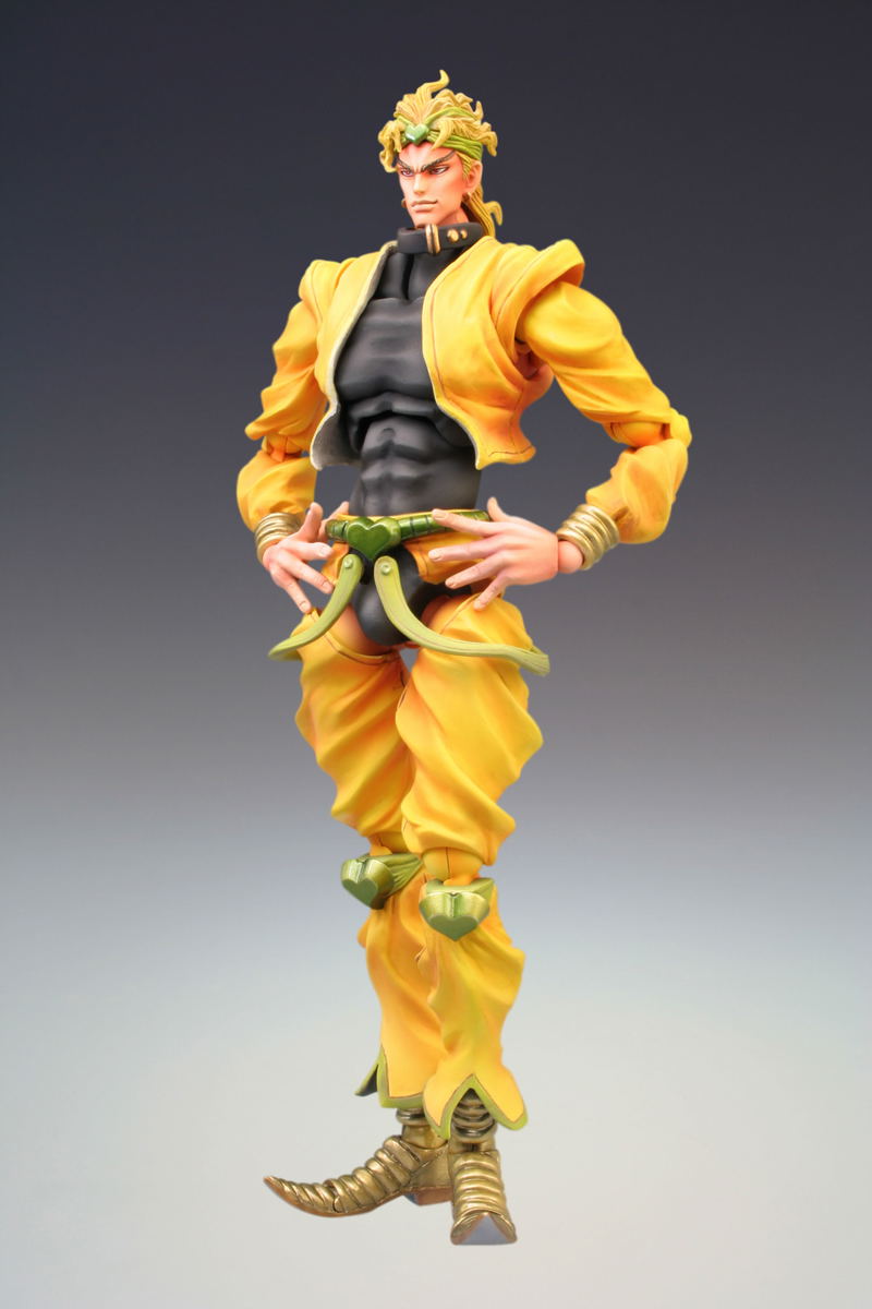 Super Figure JoJo's Bizarre Adventure Part III No.11 Non Scale Pre-Painted PVC Figure: Dio (Hirohiko Araki Specify Color) (Re-run) image 1