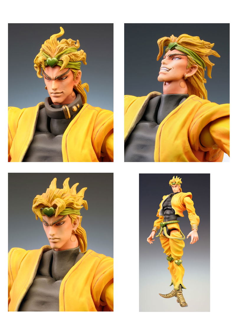 Super Figure JoJo's Bizarre Adventure Part III No.11 Non Scale Pre-Painted PVC Figure: Dio (Hirohiko Araki Specify Color) (Re-run) image 3